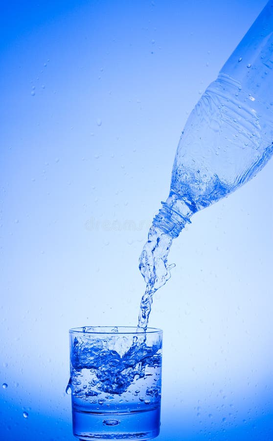 Glasses with water