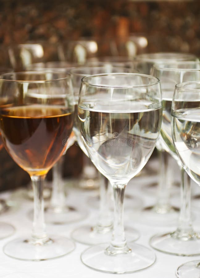 Glasses of wine at the bar stock image. Image of celebration 56862113