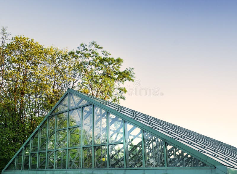 Glasshouse stock image. Image of cladding, building, framework 83299403