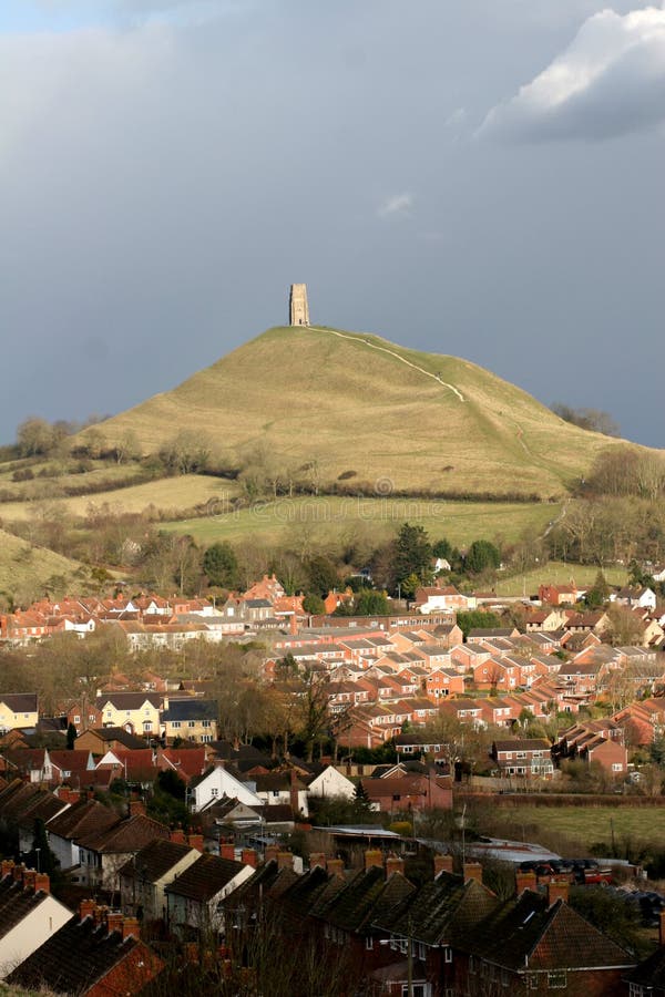 Glastonbury Tor, England, United Kingdom Stock Photo Image of king