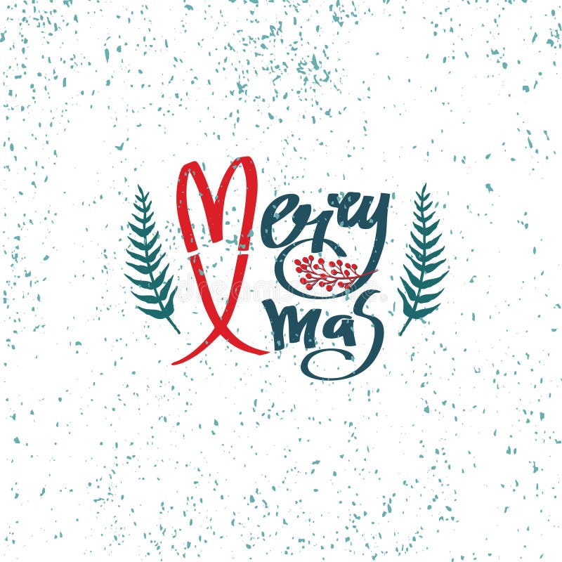 Glat Xmas-designkort royaltyfri illustrationer