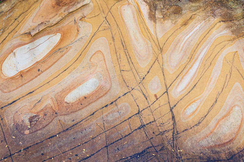 Glatte Formen der natürlichen Sandsteinmuster lizenzfreies stockbild Glatte Formen der natürlichen Sandsteinmuster lizenzfreies stockbild
