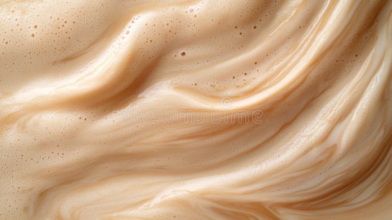 Glatte und cremige Kaffeetextur lizenzfreie abbildung