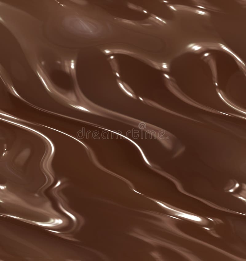 Glattes Schokoladen-Bereifen