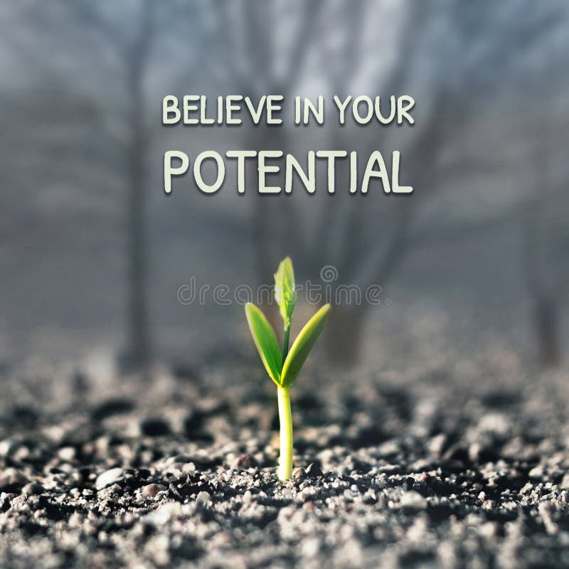 Glauben Sie an Ihr Potenzial