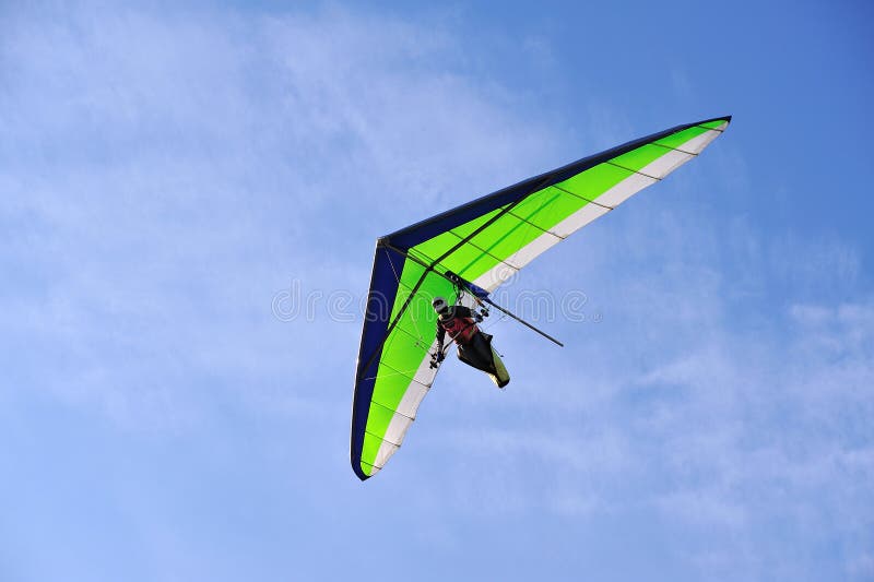 Gleitflug deltaplano stockfotos Gleitflug deltaplano stockfotos