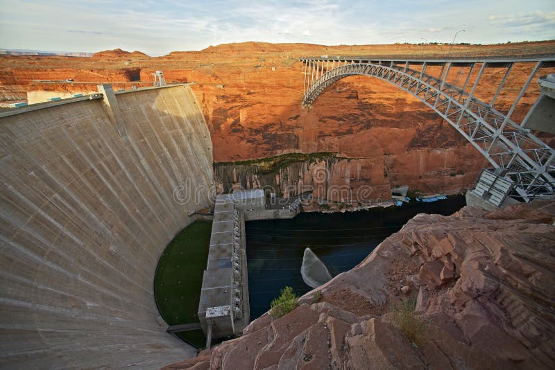 Glen Canyon Dam and Bridge