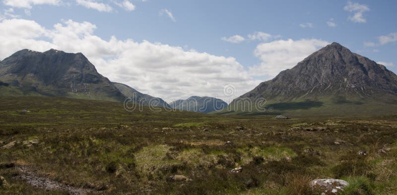 Glen Coe in the Scottish Highlands