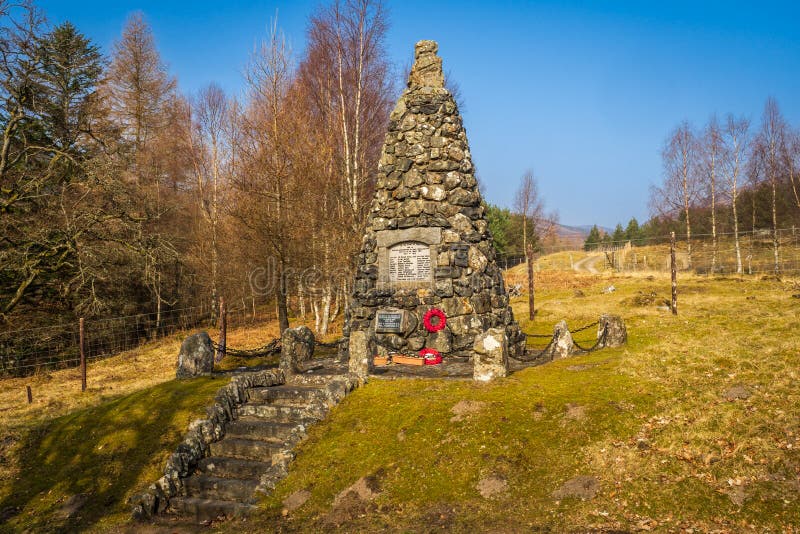 23.03.2022 Glen Lyon, Perthshire, Scotland. This site is dedicated to those men and women who fell fighting for their country. 23.03.2022 Glen Lyon, Perthshire, Scotland. This site is dedicated to those men and women who fell fighting for their country