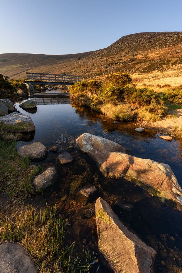 Glendalough Valley, County Wicklow, Ireland Stock Image Image of view