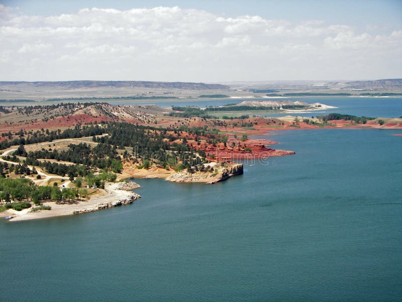 Glendo Nationalpark stockbild. Bild von küste, felsig 3047467