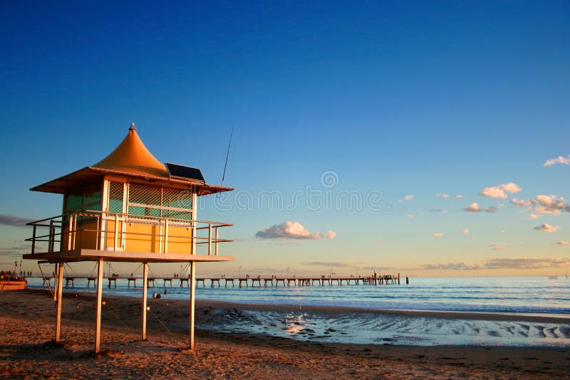 Glenelg Adelaide stock fotografie Glenelg Adelaide stock fotografie