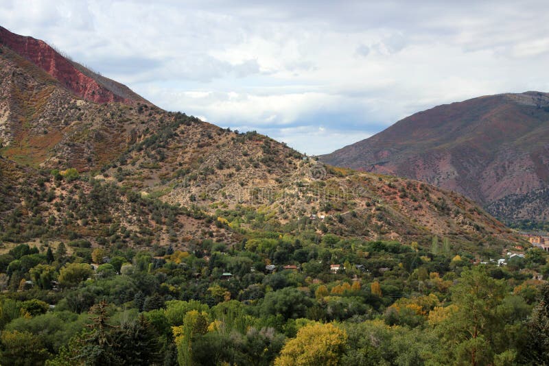 Glenwood Springs, Колорадо стоковая фотография rf Glenwood Springs, Колорадо стоковая фотография rf