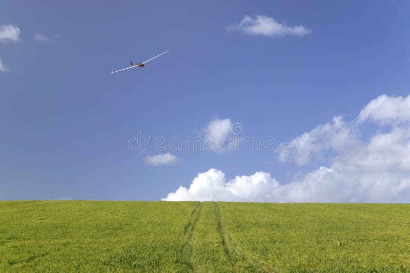 Glider in the sky stock photo. Image of nature, perfect 2066152