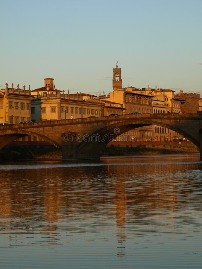 Glimpse of Arno in Florence