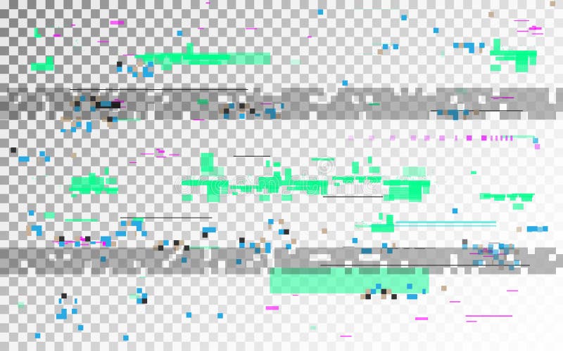 Digital distortion loading bar glitch background Vector Image