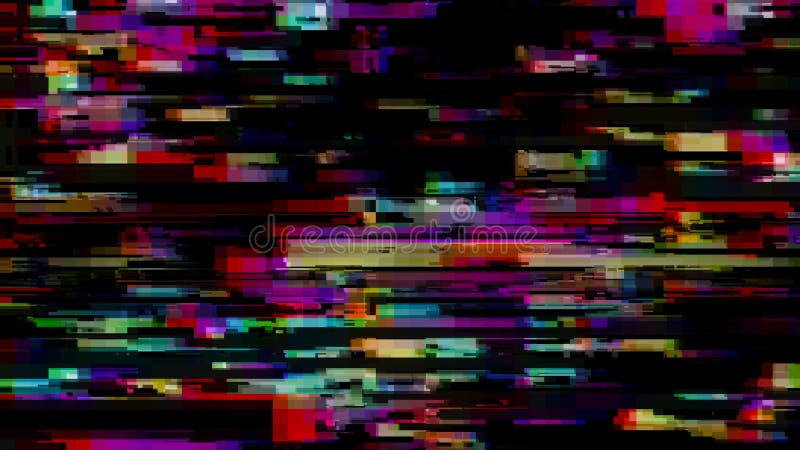 Glitch effect. Computer screen error. Error Video. Abstract Digital Pixel Noise. TV signal fail. Glitch background vector illustration
