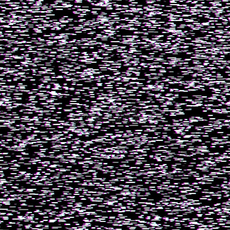 glitch effect TV interference seamless pattern. televisor Distorted style background royalty free illustration glitch effect TV interference seamless pattern. televisor Distorted style background royalty free illustration