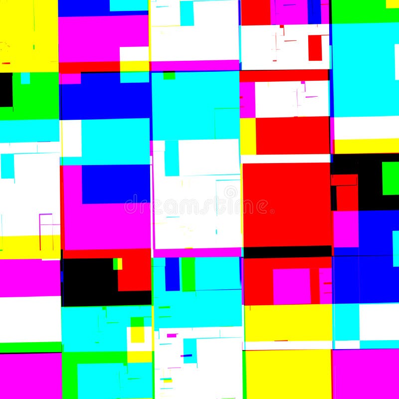 Abstract Chemical Glitching Effect. Random Digital Signal Error. Abstract  Contemporary Texture Background Colorful Pixel Mosaic Stock Illustration -  Illustration of glitched, error: 109938387