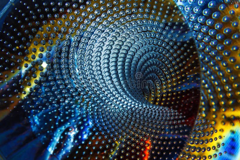 Glitter Air Bubbles in the Glass, Background Abstract Texture. Stock Photo Image of explosion