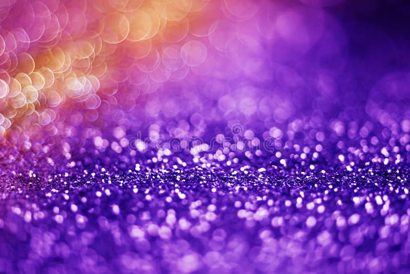 Glitter Light Abstract Black Bokeh Light Background Stock Image Image