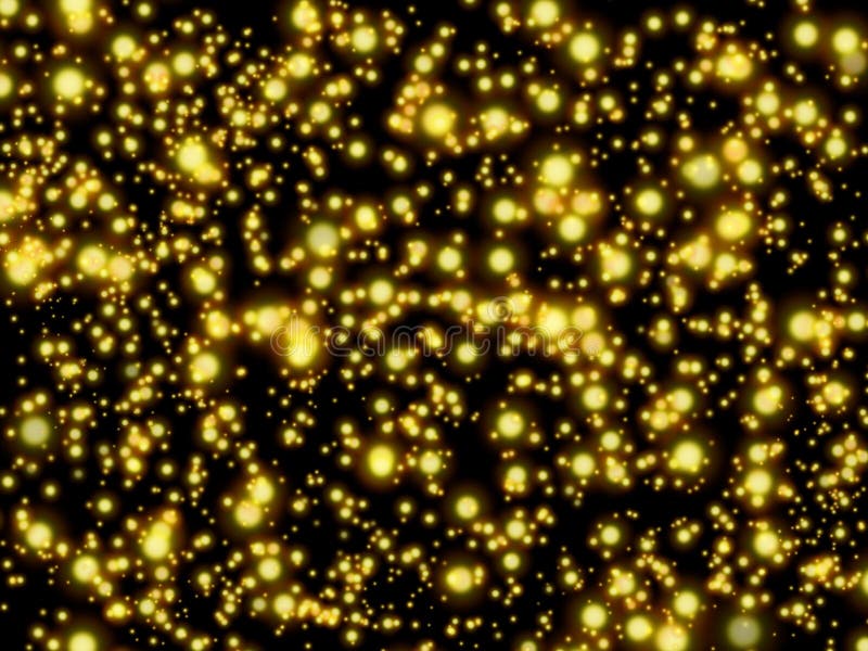 Glitter stars on black stock illustration. Image of magic 35962972