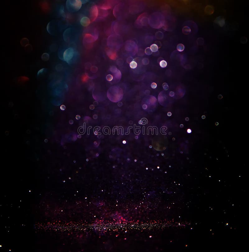 Glitter vintage lights background. light silver, purple, blue, gold and black. defocused. royalty free stock image Glitter vintage lights background. light silver, purple, blue, gold and black. defocused. royalty free stock image