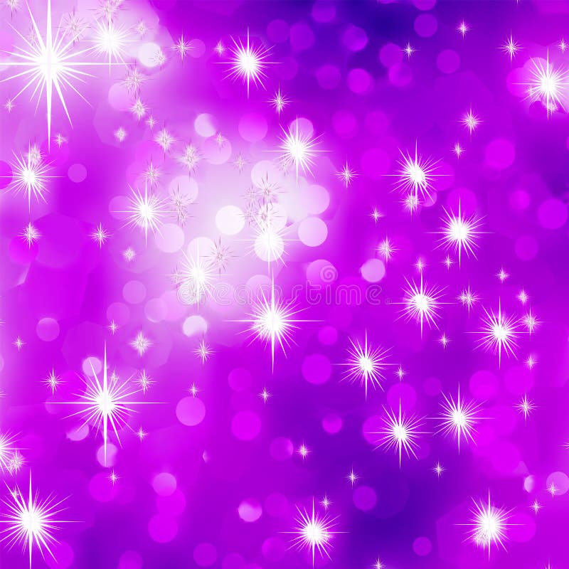 Glittery purple Christmas background. EPS 8