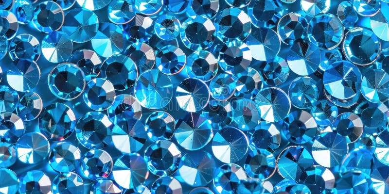 Glitzernde blaue Edelsteine-Hintergrundtextur vektor abbildung