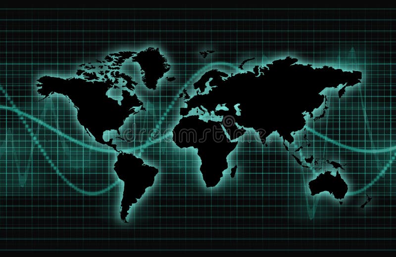 Global Business Abstract Background stock illustration Global Business Abstract Background stock illustration