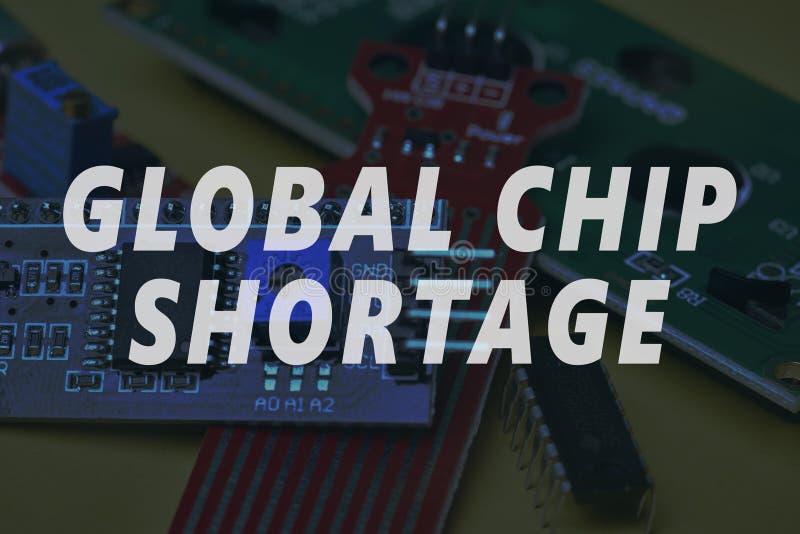 Global car chip shortage