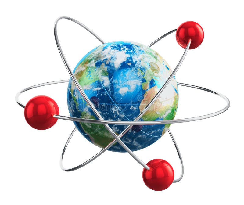 Global communication concept stock illustration Global communication concept stock illustration