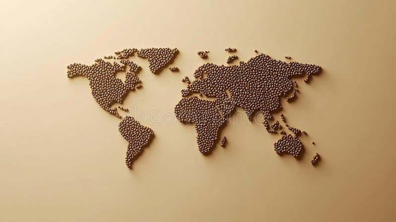 Global connection, textured world map, beige background, network concept. Global network connection map stock images, royalty-free photos and pictures
