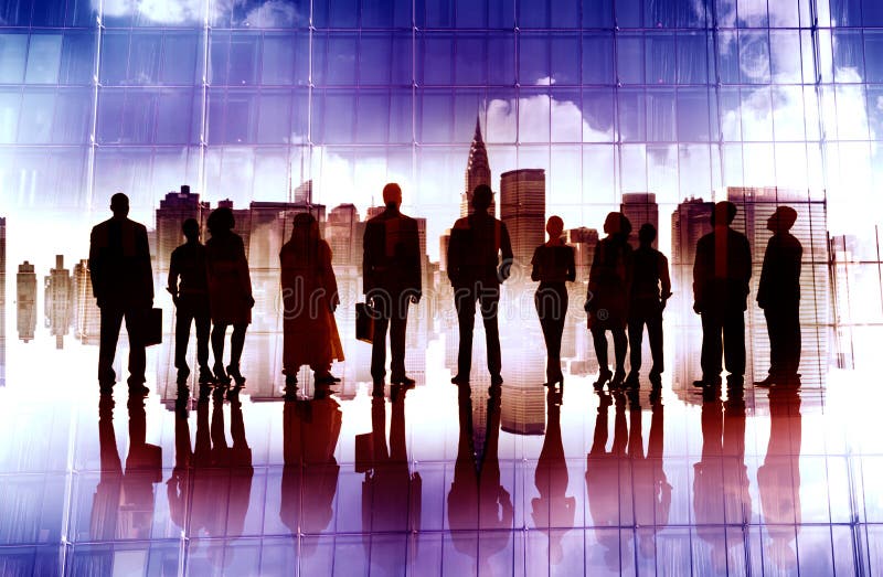 Global Corporate Business Team Vision Mission Concept royalty free stock image