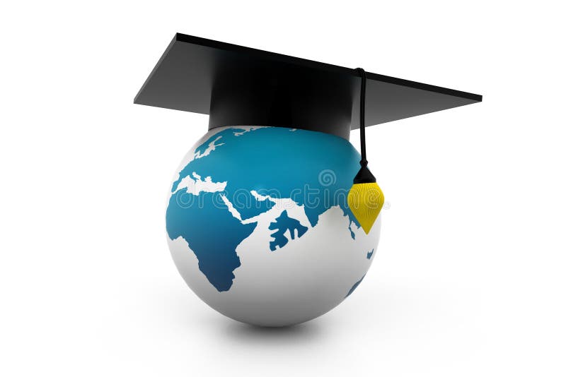 Global education royalty free illustration