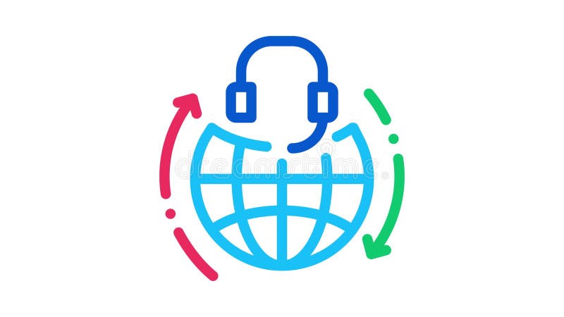 Customer support Animated Icon