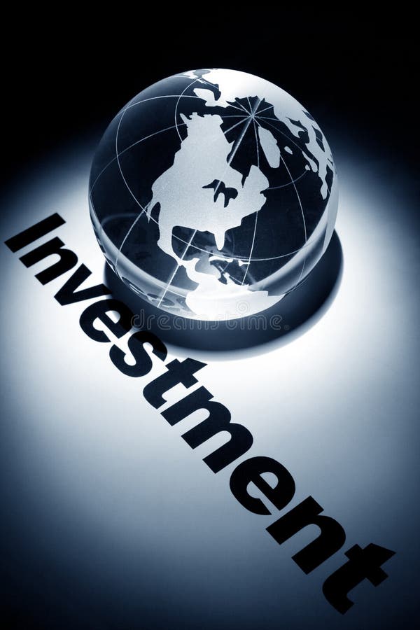 Global Investment Stock Photo Image Of Text South Earth 34903702