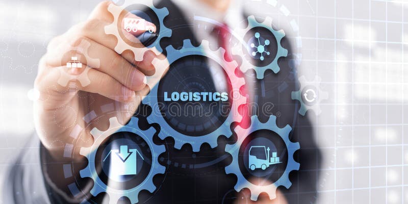 Global logistics network concept. Delivery Planning stock images