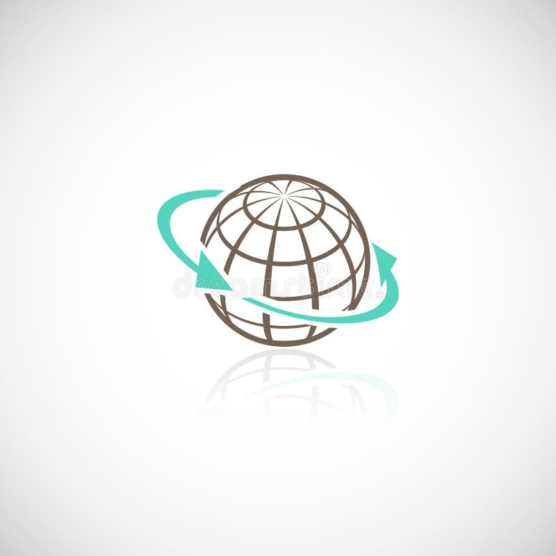Global network concept royalty free illustration Global network concept royalty free illustration