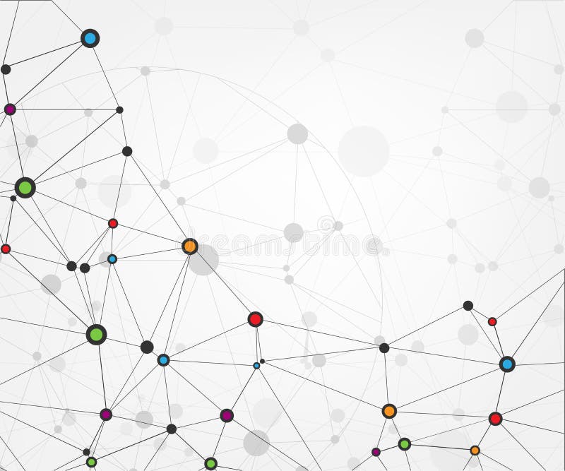 Global network connections with points and lines. Abstract technology background. Molecular structure with connected points. Vecto royalty free illustration Global network connections with points and lines. Abstract technology background. Molecular structure with connected points. Vecto royalty free illustration