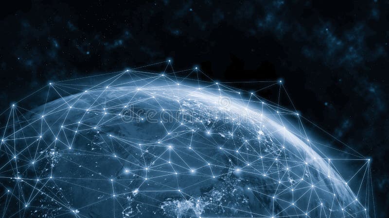 Global network modern creative telecommunication and internet connection. Concept of 5G wireless digital connection and internet of things future. Global network connection map stock images, royalty-free photos and pictures