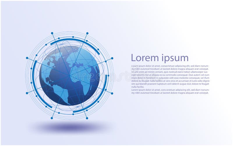 Global network,Vector futuristic,Internet of Things system,connections internet of things,networking futuristic social media. royalty free illustration Global network,Vector futuristic,Internet of Things system,connections internet of things,networking futuristic social media. royalty free illustration