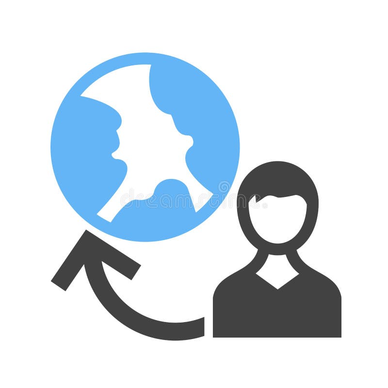 Global Profile stock illustration