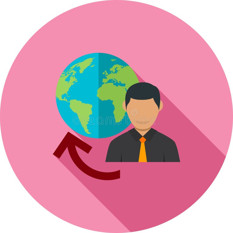 Global Profile stock illustration