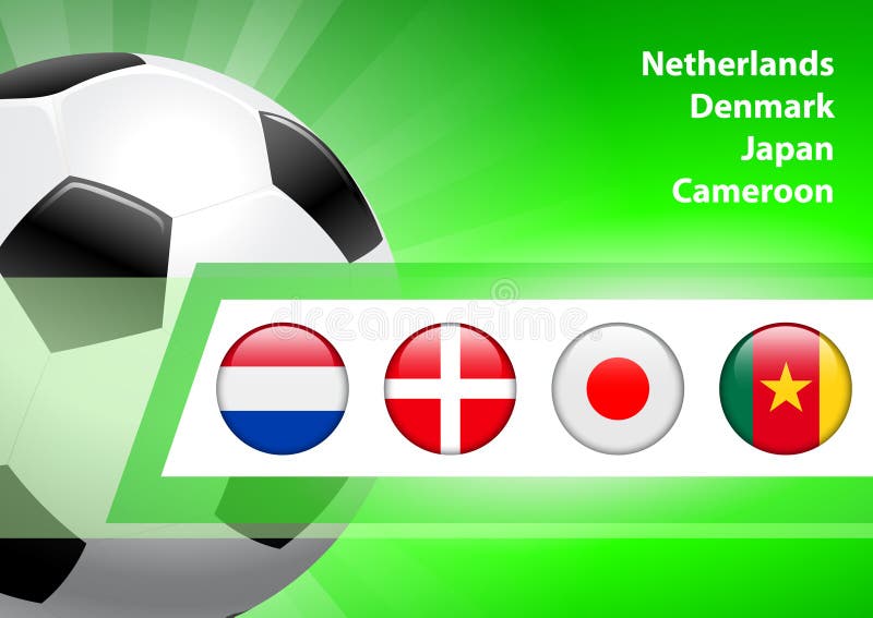 Global Soccer Event Group E Stock Illustrations 7 Global Soccer Event