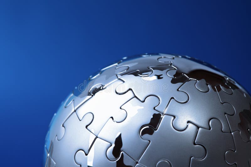 Global solution royalty free stock images