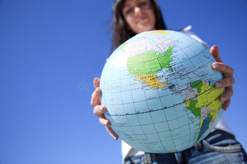 Global travel royalty free stock photography