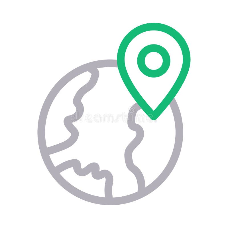 Global icon for website design and desktop envelopment, apps development. Premium pack. Pps vector vectors