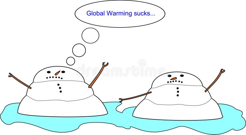 Global Warming Concept Illustr