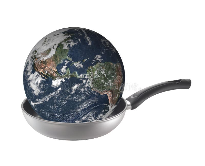 Global warming is cooking earth. Digital elaboration of the earth cooking because of the global warming stock images Global warming is cooking earth. Digital elaboration of the earth cooking because of the global warming stock images